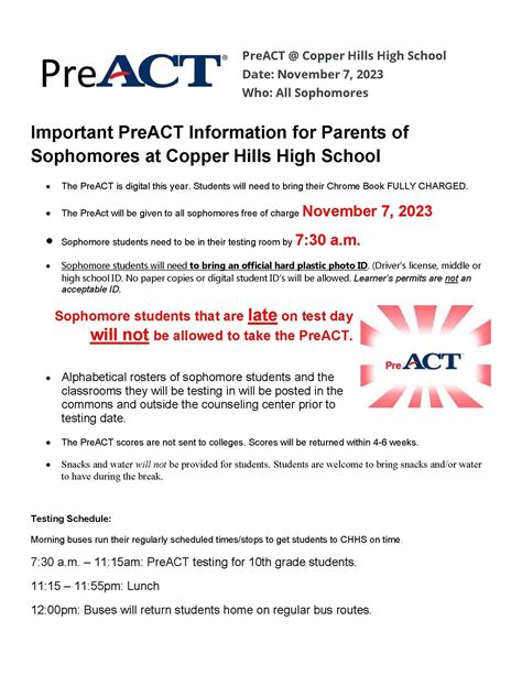 impact testing nc high schools|nc dpi preact test.